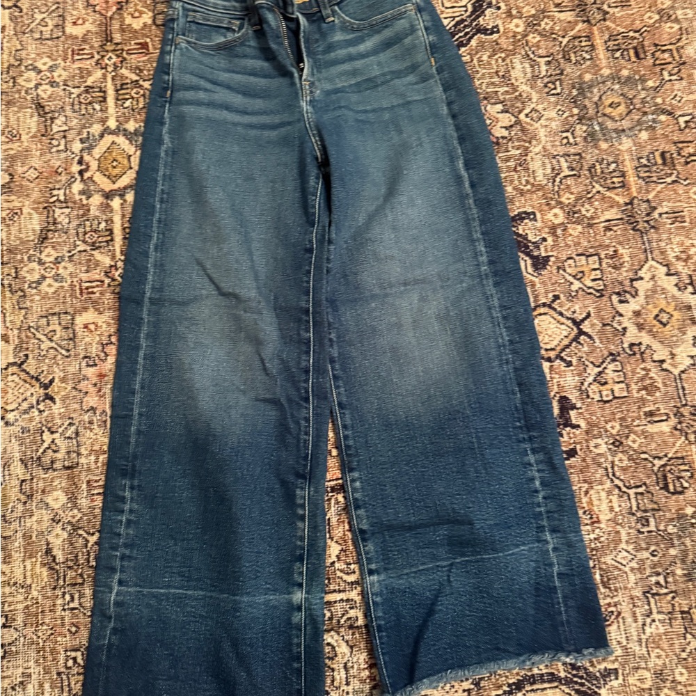 Banana Republic women's Dark Blue Flare Jeans size 25 never worn